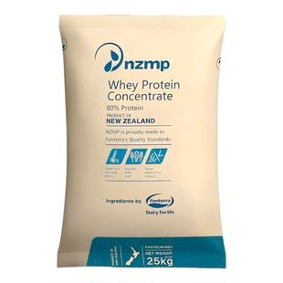 新西兰恒天然浓缩乳清蛋白粉食品级健身增肌粉纯粉蛋白质营养原料