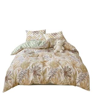 无印良品卡通儿童100全棉被套纯棉被套单件床笠儿童被罩被套