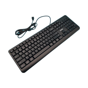 海尔KB1906 KU1019 USB接口 黑色 白色 一体机键盘 台式机键盘