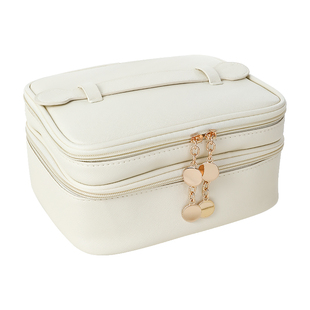 时生化妆包便携式旅行大容量化妆品收纳包洗漱包分区防水轻奢高级