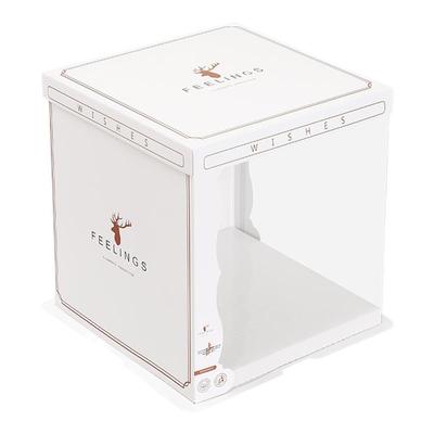 半透明生日蛋糕盒子包装盒