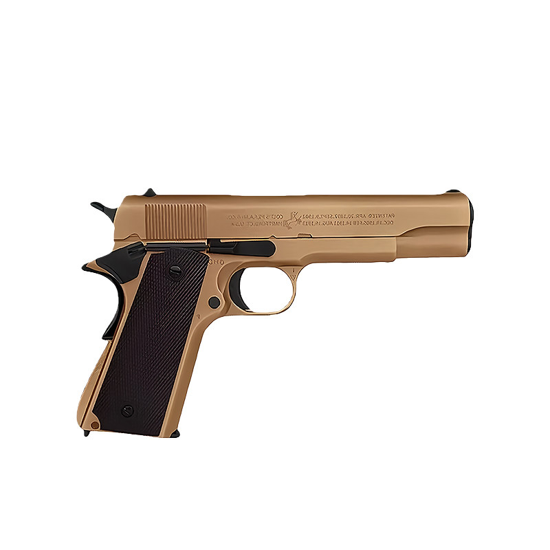 XH-1911八代全行程柯尔特冰凉钨钢黑曼巴合金属软蛋玩具手抢模型