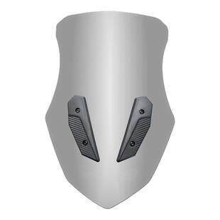 适用25款雅马哈XMAX300前挡风玻璃加高风挡导流罩改装导航扩展杆