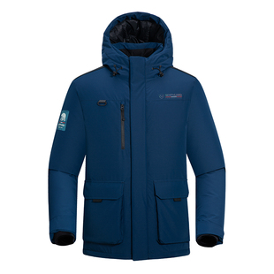 NORTHLAND诺诗兰 【北境】羽绒服鹅绒服男加厚防风保暖徒步外套