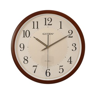 金钟宝42cm大号静音挂钟简约现代石英钟北欧客厅家用挂表轻奢钟表