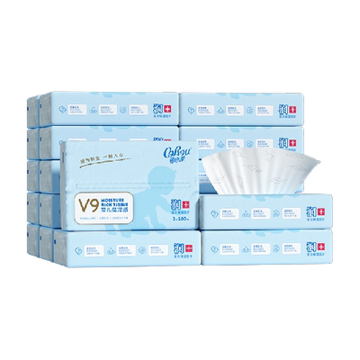可心柔柔保湿纸巾100抽×24包