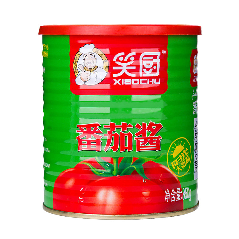笑厨新疆番茄酱配料只有鲜番茄