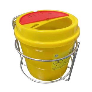 不锈钢利器盒托架挂架支架圆形锐器盒挂架托架手消液挂架杯架托架