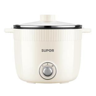 苏泊尔电煮锅小型电火锅一体锅学生宿舍蒸锅家用煮面锅不锈钢蒸笼