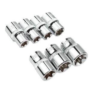 花型套筒21公制E型星型6角梅花套筒头大飞中飞小飞汽修专用大块扳