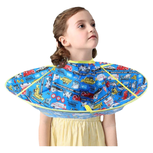 儿童理发围布婴儿剃发神器斗篷防水宝宝剪头发专用不沾发家用围裙