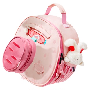 mideer弥鹿儿童书包幼儿园方糖包安抚玩偶宝宝外出背包男孩双肩包