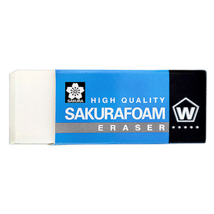 日本樱花超净橡皮绘画美术橡皮擦XRFW-100不掉屑素描绘图高光橡皮