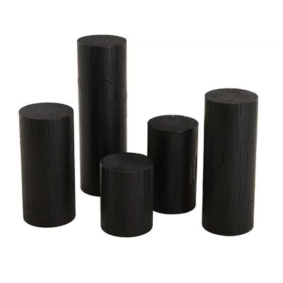 实木花架木墩圆形民宿实木墩侘寂