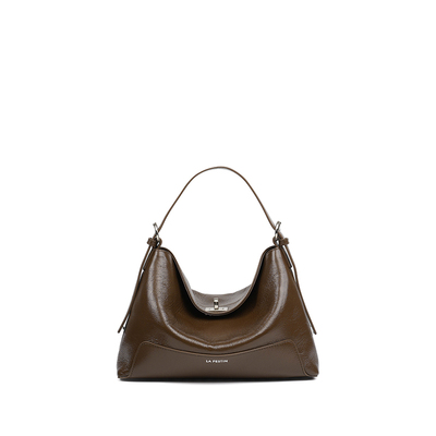 拉菲斯汀头层牛皮腋下包