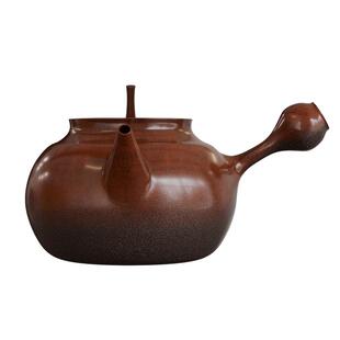 金灶G-225A红泥砂铫壶炭火潮汕茶壶围炉煮茶壶户外家用侧把煮茶器