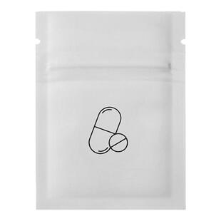 避光小药袋随身携带自封口分药盒子便携式药物分装药丸药品密封袋