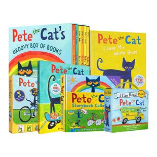 Pete The Cat I Love My White Shoes 皮特猫 I Can Read 皮特猫儿童情绪管理 性格培养 吴敏兰常青藤爸爸书单 3-6岁