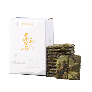 东和茗 五年陈2020年头春高山老枞寿眉饼干茶饼寿眉令政和白茶