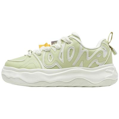 特步可可鞋女鞋增高板鞋