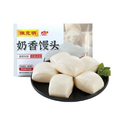 克明面点黄金奶香小馒头速冻馒头
