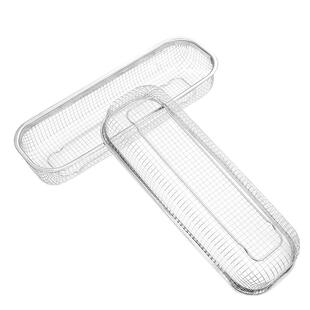 炊大皇304不锈钢蔬果沥水篮长方形可叠加洗菜网篮厨房餐具汲水篮