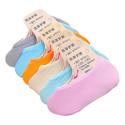 女士超薄款韩国硅胶防臭隐形船袜