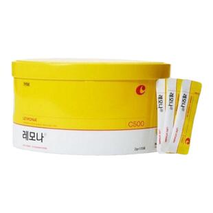 韩国直邮庆南LEMONA维生素C粉柠檬味VC粉补充体力增强免疫力120包
