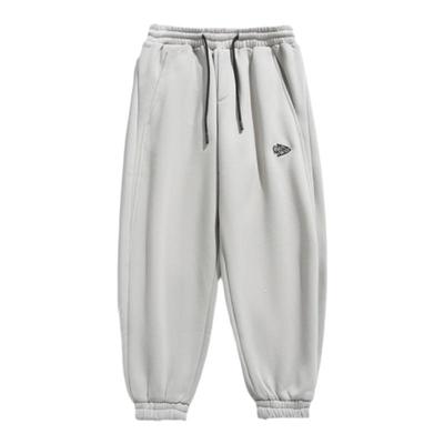 日系秋冬复古宽松休闲裤保暖卫裤