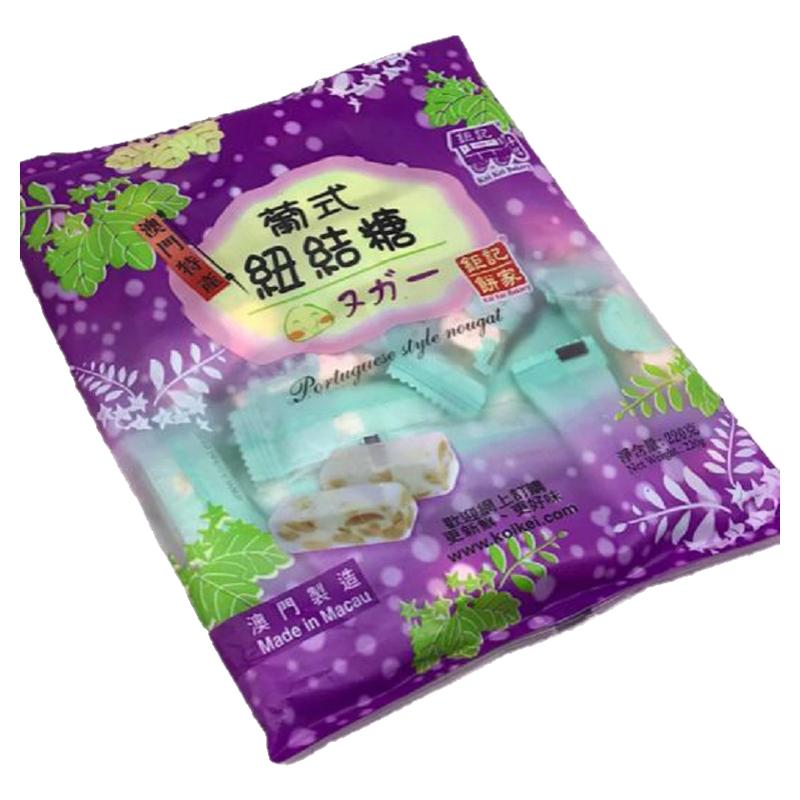 钜记饼家澳门特产进口糖果纽结糖