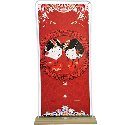 门形注水x展示架龙门海报架80180