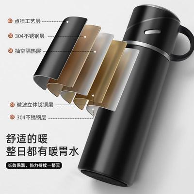 水杯大容量保温杯2025新款男生便携304不锈钢车载女中学生茶杯子