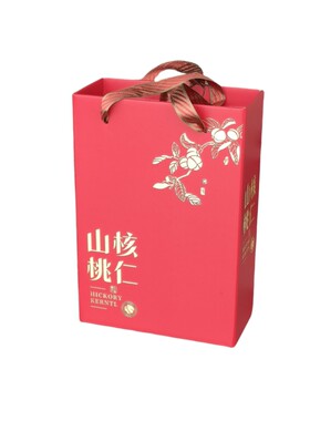 山核桃仁手提1斤通用款包装小盒