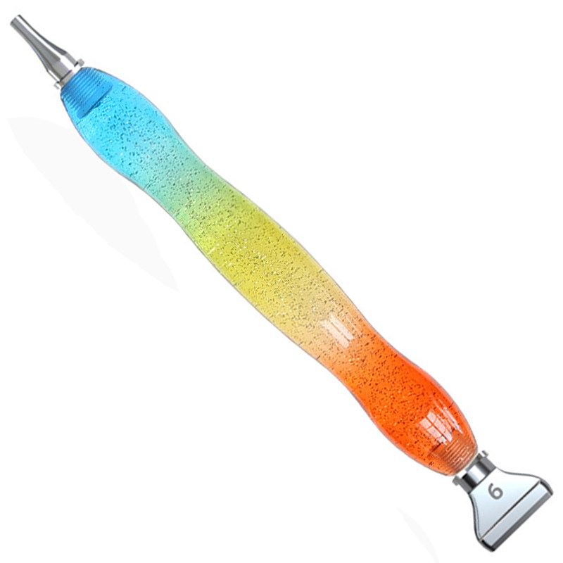 钻石画工具点钻笔彩色树脂笔