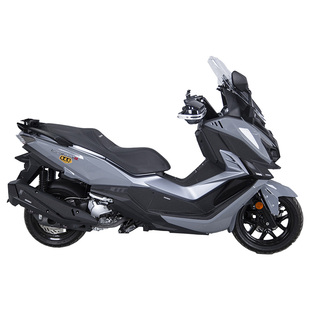 适用三阳机车SYM巡弋300α改装油箱盖脚踏橡胶保护贴防踢装甲贴