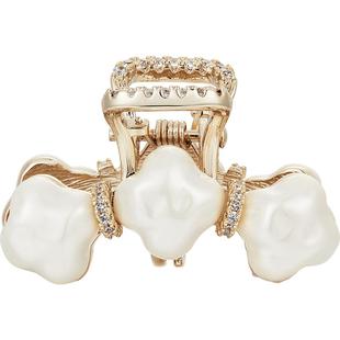 shes茜子发饰半扎发高马尾发夹高级感抓夹小发夹发卡刘海夹头饰品