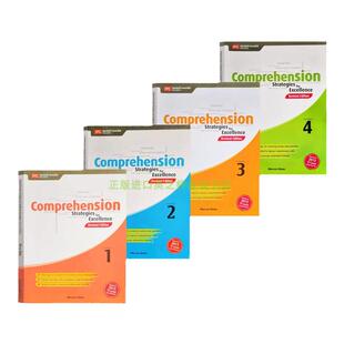 正版新加坡中学英语阅读练习Comprehension strategies for Excellence7-10年级英文原版进口备考AEIS考试