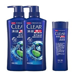 【下拉享更多优惠】清扬男士洗发水控油去屑止痒蓬松洗头膏