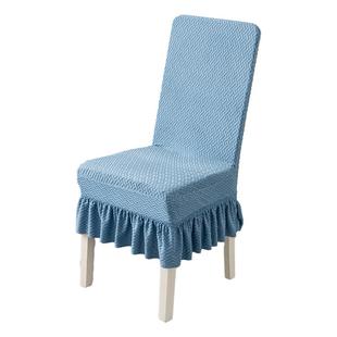 2025新款海绵垫椅套四季通用加厚弹力凳子套靠背一体式餐桌椅子套