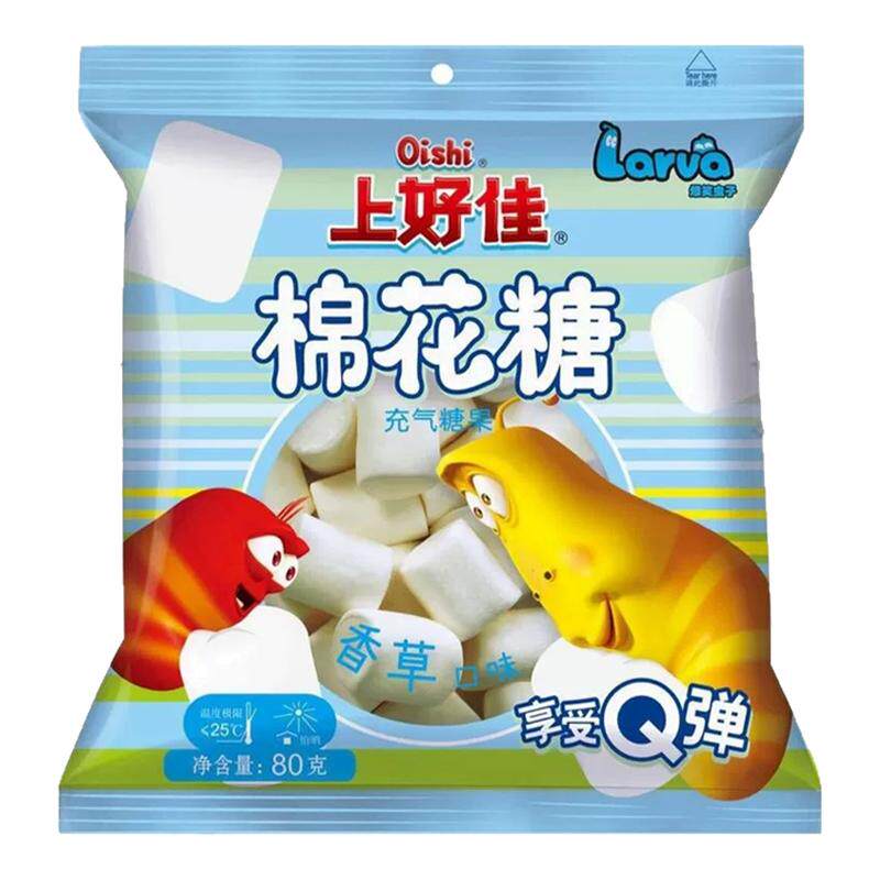 正宗上好佳80g棉花糖多口味
