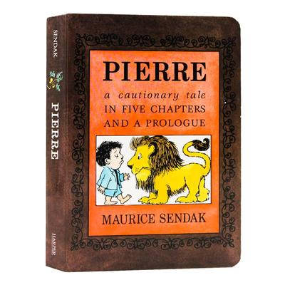 进口英语原版正版 皮埃尔寓言故事 Pierre 廖彩杏推荐书单纸板书 名家绘本Maurice Sendak莫里斯桑达克 儿童行为情绪管理教育