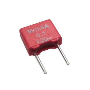 10只WIMA 0.1uF 100V MKS2 100nF 104J 红威马 发烧薄膜电容5%