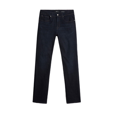 7 For All Mankind2026新款深蓝色修身牛仔裤直筒百搭通勤显瘦男