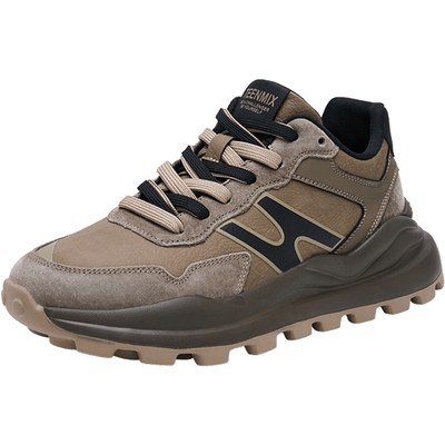 天美意冬新款商场同款运动休闲百搭男华夫鞋德训鞋3SE01DM4