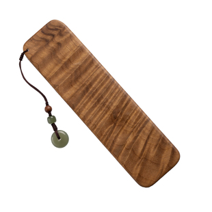 金丝楠木葫芦书签国风高级玉石纪念礼品创意闺蜜定制刻字生日礼物