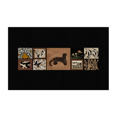 浴室地垫复古风吸水防滑速干脚垫