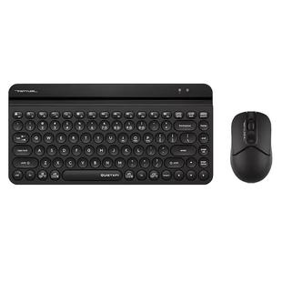 双飞燕无线蓝牙键盘鼠标套装86键充电款三模静音笔记本电脑FBK30C