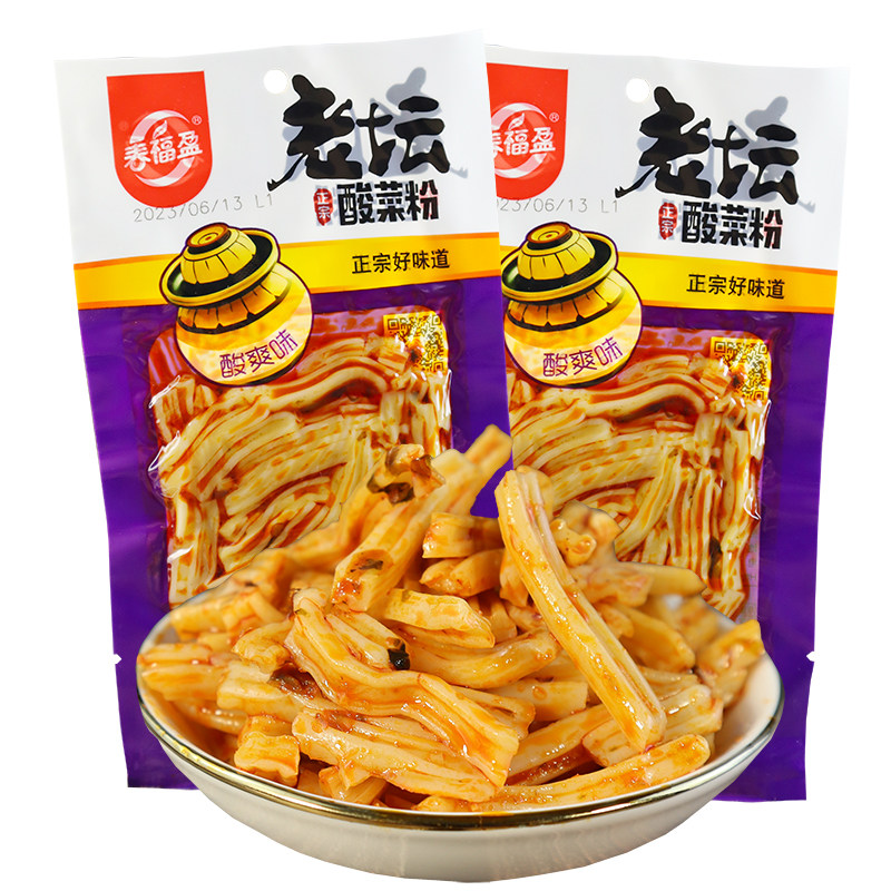 春福盈酸辣粉皮Q弹爽滑儿时味道