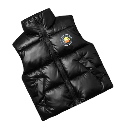 小黄鸭新款儿童立领免洗马甲