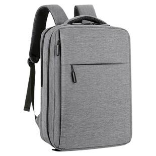 背包男双肩包休闲多功能男士商务15.6寸17电脑包定制印LOGO女书包